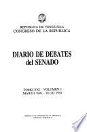 Diario de debates del Senado