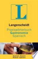 Libro Diccionario de gastronomía alemán/español