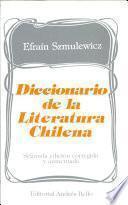 Diccionario de la Literatura Chilena