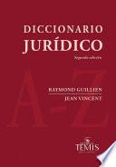 Libro Diccionario jurídico