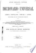 Diccionario universal de la lengua castellana, ciencas y artes