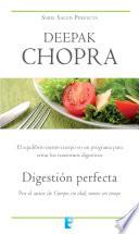 Libro Digestión perfecta (Colección Salud Perfecta)