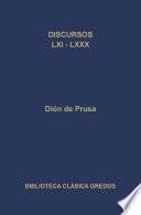 Libro Discursos LXI-LXXX