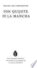 Libro Don Quijote de la Mancha