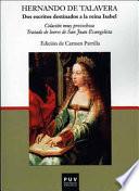 Libro Dos escritos destinados a la reina Isabel