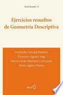 Libro Ejercicios resueltos de Geometría Descriptiva