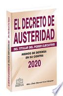 Libro EL DECRETO DE AUSTERIDAD