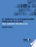 El derechos a la planificación familiar en el Perú