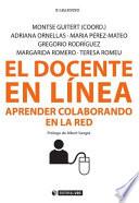 Libro El docente en línea