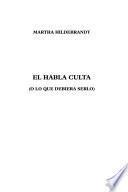 El habla culta