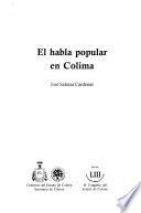 El habla popular en Colima