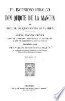 El ingenioso hidalgo Don Quijote de la Mancha