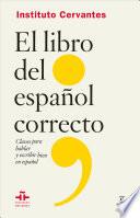 Libro El libro del español correcto