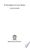 Libro El nacionalismo de Lucas Alamán