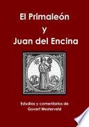 Libro El Primaleón y Juan del Encina