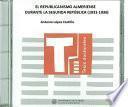 El republicanismo Almeriense durante la segunda república (1931-1936)