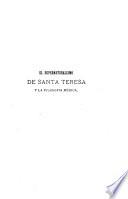 El supernaturalismo de Santa Teresa y la filosofía médica