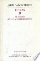 Libro El teatro de los acontecimientos