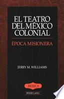 Libro El teatro del México colonial