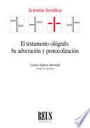 Libro El testamento ológrafo