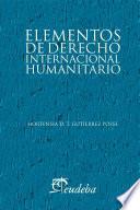 Libro Elementos de Derecho Internacional Humanitario