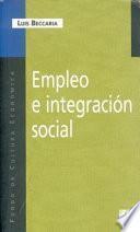 Libro Empleo e integración social