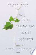 En el principio era el sentido