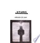 Libro En la Galería Latinoamericana