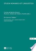 En torno a 'haber'