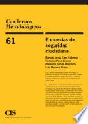 Libro Encuestas de seguridad ciudadana