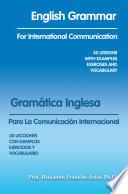 Libro English Grammar for International Communication