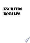 Libro ESCRITOS BOZALES