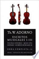 Escritos musicales I-III