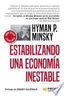 Libro Estabilizando una economia inestable