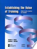 Libro Establishing the value of training