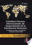 Libro Estándares - Normas Internacionales de Aseguramiento de la Información Financiera