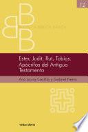Libro Ester, Judit, Rut, Tobías. Apócrifos del Antiguo Testamento