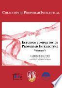 Libro Estudios completos de propiedad intelectual