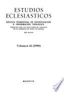 Estudios eclesiásticos