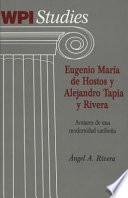 Libro Eugenio María de Hostos y Alejandro Tapia y Rivera