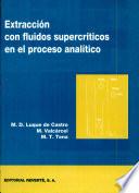 Libro Extracción fluidos supercríticos proceso analítico