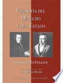 Libro Filosofía del derecho y del estado