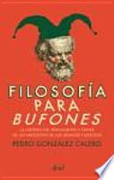 Filosofía para bufones