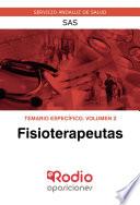 Libro Fisioterapeutas. Temario Específico. Volumen 2. SAS