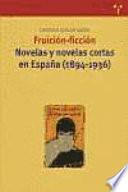 Libro Fruición-ficción