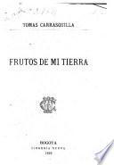 Frutos de mi tierra