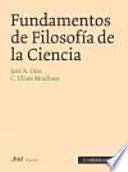 Libro Fundamentos de filosofía de la ciencia