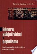 Libro Género, subjetividad y populismo