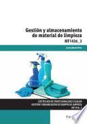 Libro Gestión y almacenamiento de material de limpieza