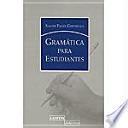 Libro Gramática para estudiantes